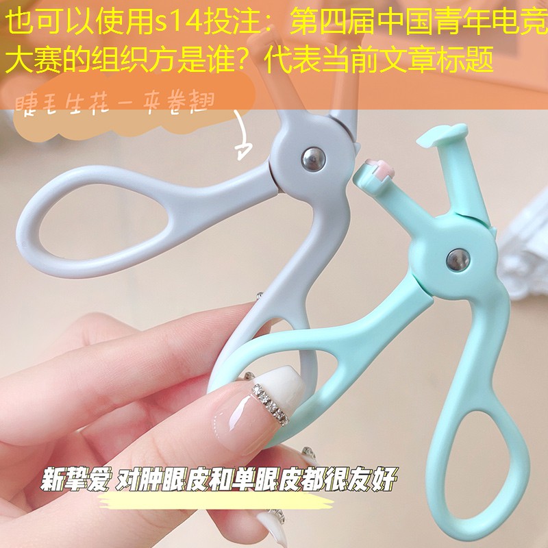 s14投注：第四屆中國(guó)青年電競(jìng)大賽的組織方是誰？